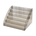 thumbnail image 3 of MERIGLARE Clear Display Stand Decorative Acrylic Riser for Nail Polish Makeup Bathroom 6 Tier, 3 of 9