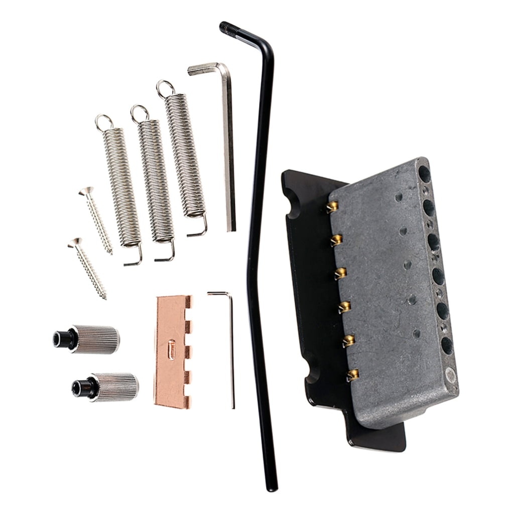 CEORPER 6 String Electric Guitar Bridge Set Heavy Duty Metal Tremolo System for Guitar