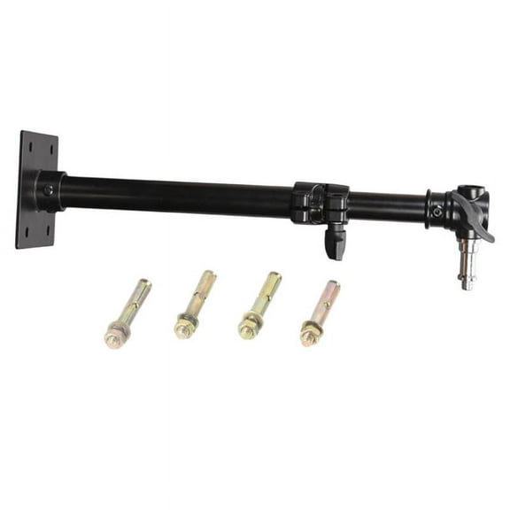Photo Studio Wall Bracket, Camera Wall Ceiling Bracket, to 26 "for Photo Video Monolights, Reflectors, Overheads with 3/8"