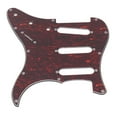thumbnail image 1 of Electric Guitar Pickguard 11 Hole Plastic Front Pick Guard Replacement for  Guitars, 1 of 7