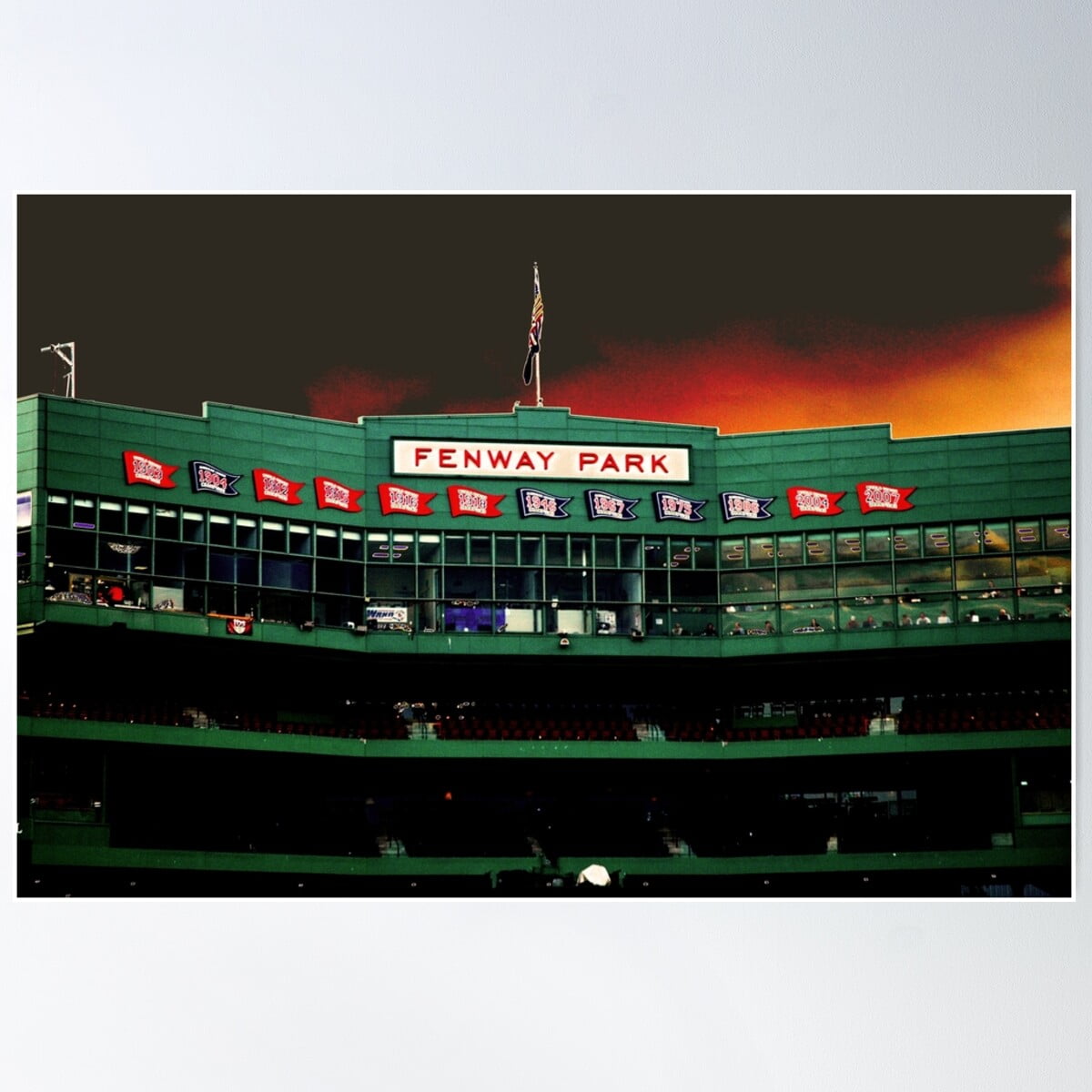 Fenway Park Poster Wall Art Modern Wall Decor For Living Room Bedroom Home Decor Office Wall Art