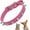 Hot pink, variant on Mumup Spiked Dog Collars for Small Dogs, Rivet Spike Cat Collar Pu Faux Leather Stud Studded Puppy