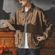 thumbnail image 5 of Chaqueta vaquera vintage de otoño con estampado de Joker para hombre, ropa de abrigo de invierno elástica de bajo precio, abrigo vaquero Y2k para hombre, talla L, 5 of 5