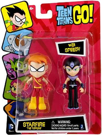 Figurine Teen Titans Go! - Robin Avec Véhicule Vac-Cycle Transformable (Bandai, Occasion)