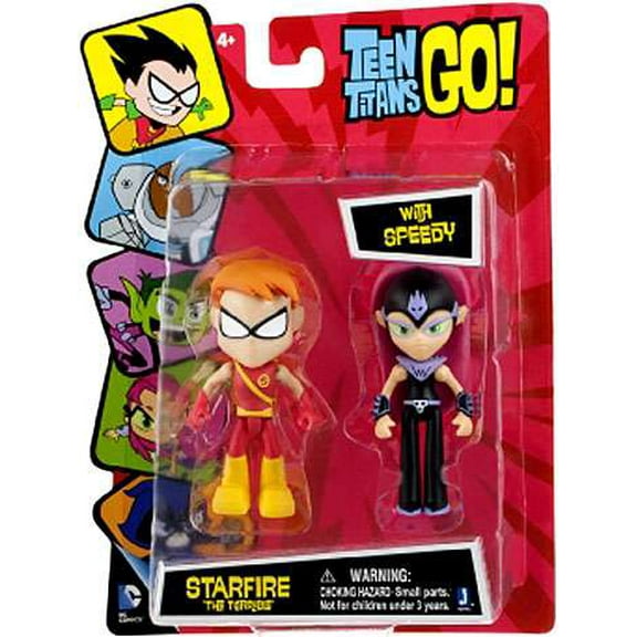 Teen Titans Go! Starfire the Terrible with Speedy 3 Figure