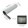 thumbnail image 2 of Replacement Roller Brush With Filters Kit For MOVA 2.0 Pro/For-K10/For-K10 Pro/Plus Cordless Wet Dry Vacuum Cleaner Parts, 2 of 5