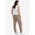 thumbnail image 5 of ellos Women's Plus Size French Terry Drawstring Sweatpants, 5 of 5
