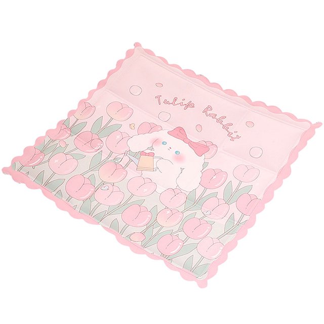 LCXmlly Plant Holder Cartoon Pattern Cooling Cushion Foldable Breathable Leakproof