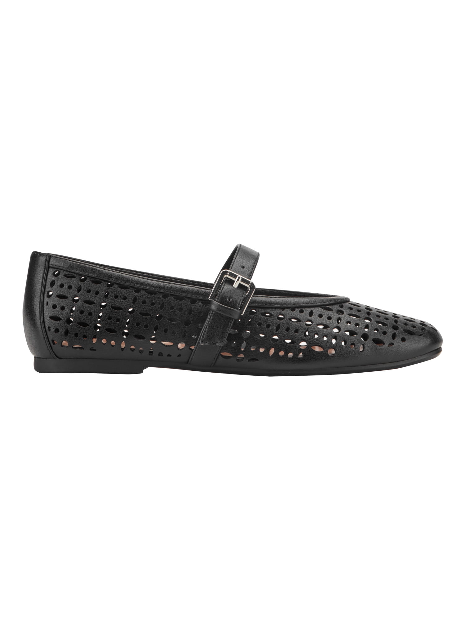 indigo rd Women's Dottey Perforated Mary Jane Flat