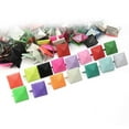 thumbnail image 4 of 50 Pcs 14mm Clous Pyramides de Couleur Mixte Taches Punk Rock Biker Clous Chaussures DP158, 4 of 4