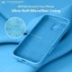 thumbnail image 5 of Funda de Silicona Premium, Forro de Microfibra Suave, para iPhone 16 Pro de 6.3 Pulgadas, Azul, 5 of 7