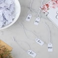 thumbnail image 3 of 300 Pcs White Small Price Tags with Elastic String, 1.02×0.47 Inch Writable Blank Kraft Paper Tags for Clothes Jewelry Gifts Merchandise Marking Labels, 3 of 6