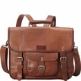 thumbnail image 2 of Sharo Mochila/Bronce/Bolso de Mensajero Ancho Tres en uno de Cuero Genuino, 2 of 6