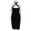 Pre-owned|Jill Jill Stuart Womens Halter Neck Sleeveless Dress Black Size 10 10752999