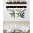 thumbnail image 3 of Blueberries Kitchen Dish Towels for Drying Dishes Set of 4, Farmhouse Blue Fruits Green Botanical Waffle Weave Microfiber Hand Tea Bathroom Towels Quick Dry & Absorbent Towel 15.7x23.6, 3 of 7