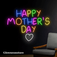 thumbnail image 2 of Glowneon Happy Mother's Day Letter Colorful Neon Sign Wall Decor, 2 of 4