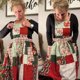 thumbnail image 5 of Delantal navideño patchwork, delantal rústico de cocina y repostería de algodón con tirantes ajustables, bolsillos profundos, multicolor, 5 of 9
