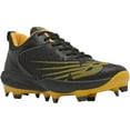 thumbnail image 6 of New Balance Men's Fuel Cell 4040V6 Low Molded Baseball Cleats Black/Yellow D 15, 6 of 6