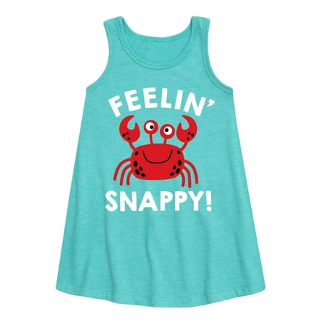 

Instant Message - Feelin Snappy - Toddler And Youth Girls Aline Dress