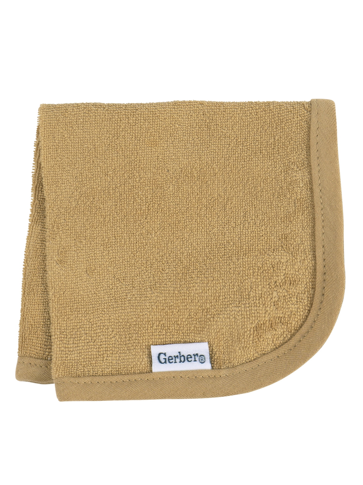 Gerber Baby Boy Hooded Towel and Washcloths Set, 4-Piece, One Size