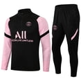 thumbnail image 2 of Paris, Atletico Madrid, Inter Milan, Liverpool, Marseille Brazil Long sleeve shirt, tracksuit for adults and children, set black black black blac..., 2 of 5