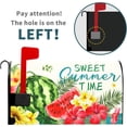 thumbnail image 2 of Summer Mailbox Covers Magnetic Flower Mailbox Covers Magnetic Standard Size 25.5" X 21" Tropical Plant Mailbox Wraps Post Letter Box Cover Decor for Outside Garden Yard Home Outdoor Decoration, 2 of 5