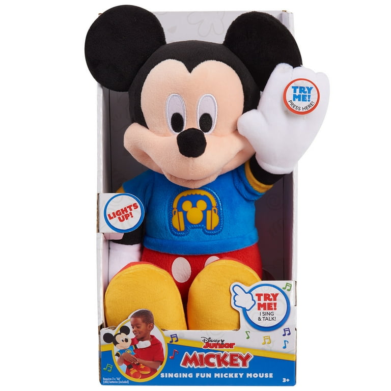 Singing mickey sale mouse doll