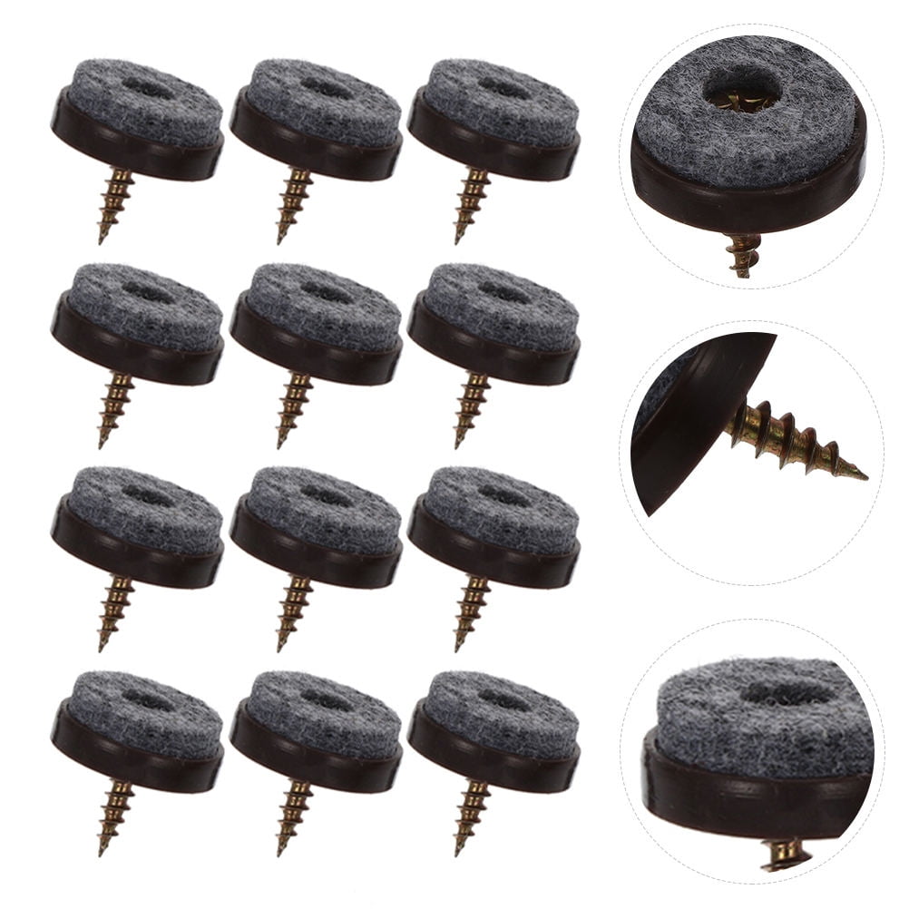 Uxcell Rubber Furniture Angle Covers - 45mmx45mm L-Shape Leg Protectors (4 Pack)