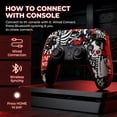 thumbnail image 6 of Rotacess Wireless Controller for P5 Controller, with Dual Vibration/Motion Sensor/Screenshot/3.5mm Audio Jack, Compatible with PS5/Pro/Slim Console, 6 of 8