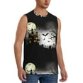 thumbnail image 2 of Disketp Happy Halloween 1 Sleeveless Tshirts For Men, Muscle Shirts For Men Dry Fit Tank Top-Large, 2 of 8