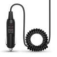 thumbnail image 2 of Car Adapter Compatible with All Comfier Neck Back Massage Cushion Cigarette Lighter Charger, 2 of 3