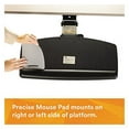thumbnail image 4 of 3M Knob Adjust Keyboard Tray, Standard Platform with Antimicrobial Gel Wrist Rest and Precise Mouse Pad, 17-inch Track, Black (AKT60LE), 4 of 4