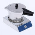 thumbnail image 4 of Esquirla 1/12 Dolls House Miniature Kitchen Supplies Metal Kitchenware Cookware Set Model, 4 of 8