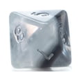 thumbnail image 3 of Eclipse Dice Set Luna Style, White and Black, by Gate Keeper Games, 3 of 16