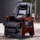 thumbnail image 2 of Swivel Modern Office Chair Executive Comfort Boss Leather Home Office Chair Computer Lazy Mobile Sillas De Oficina Furniture My Lux Decor Round, 2 of 28