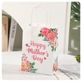 thumbnail image 5 of 8.27" Mother's Day Gift Bags with Tissue Paper, Flower Party Bag for Mother's Day, Reusable Gift Packaging for The Best Mom Theme Party, 5 of 8