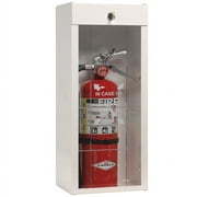 JL Industries Classic Series Metal Extinguisher Cabinet, 29 3/4"H x 10 1/2"W x 8 1/4"D, White, 2/Box (1 Box)