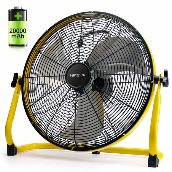 Ventilador de piso recargable Fanspex 12 de 16 pulgadas
