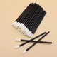 thumbnail image 1 of Nvzi 500 aplicadores de pinceles desechables para labios, aplicadores de lápiz labial negro, pinceles desechables para uñas, varitas de brillo de lápiz labial (negro), 1 of 3