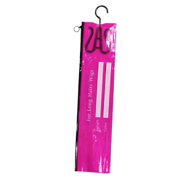 lionlar Sac de Rangement pour Cheveux Fermeture Éclair Professionnelle Support d'Extension pour Cheveux Rose