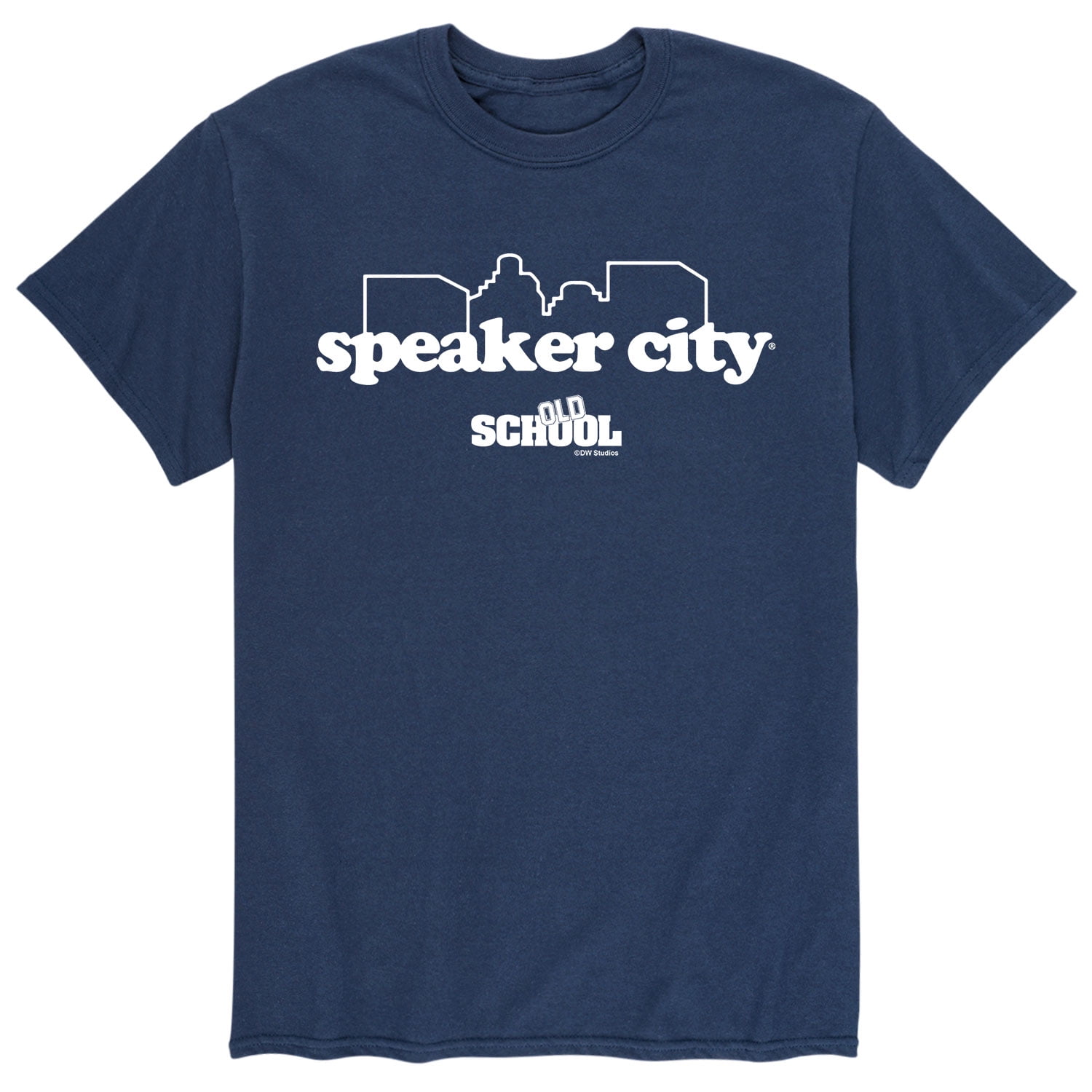 old-school-movie-speaker-city-men-s-short-sleeve-graphic-t-shirt