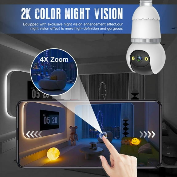 sruoe Surveillance Cameras, Surveillance Cameras Wireless, Security Cameras Wireless Outdoor, Security Camera, Night Vision, Home Monitor Camera