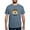 Blue Jean, variant on - Tribal Bear Pride Paw T Shirt - Mens Comfort Colors Shirt