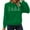 Green, variant on Fiaer Ladies Sweatshirts Christmas Tree Crew Neck Pullover Long Sleeve Baggy Plus Size Fashion Xmas Tops White XL