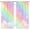 42"W x 63"L, variant on Rainbow Curtains 52Wx63H Inch Rod Pocket Pastel Curtains Girls Cartoon Cute Colorful Sky Clouds Stars Aesthetic Art Printed Girly Princess Living Room Bedroom Window Drapes Fabric 2 Panel