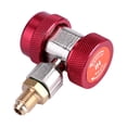 thumbnail image 3 of Cergrey Quick Connector Adapter, Quick Coupler, R134 A/C Low/High Quick Connector Air Conditioning Coupler Adapter + Extractor Valve Core, 3 of 7