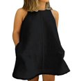 thumbnail image 1 of Robe Pompon à Manches Courtes pour Femme, 1 of 2