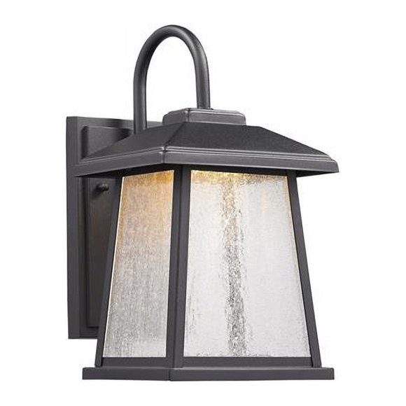 Chloe CH22L51BK12-OD1 12 in. Lighting Frontier Transitional Led Textured Black Outdoor Wall Sconce - Textured Black
