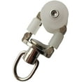 thumbnail image 3 of YQHWQ Pieces Rotatable Alloy Curtain Track Rollers For Window Shower Curtain Track 20 Pieces Rotatable Alloy Curtain Track Rollers Wheel Diameter With Plastic Double Wheel Curtain Track, 3 of 5