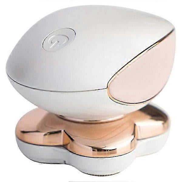Leg Hair Remover for Legs Painless Electric Shaver for Ladies with 4 Hypoallergenic Gold Plated 18k Shaving Heads